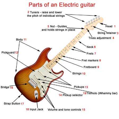 diagram of guitar parts diagram of guitar parts