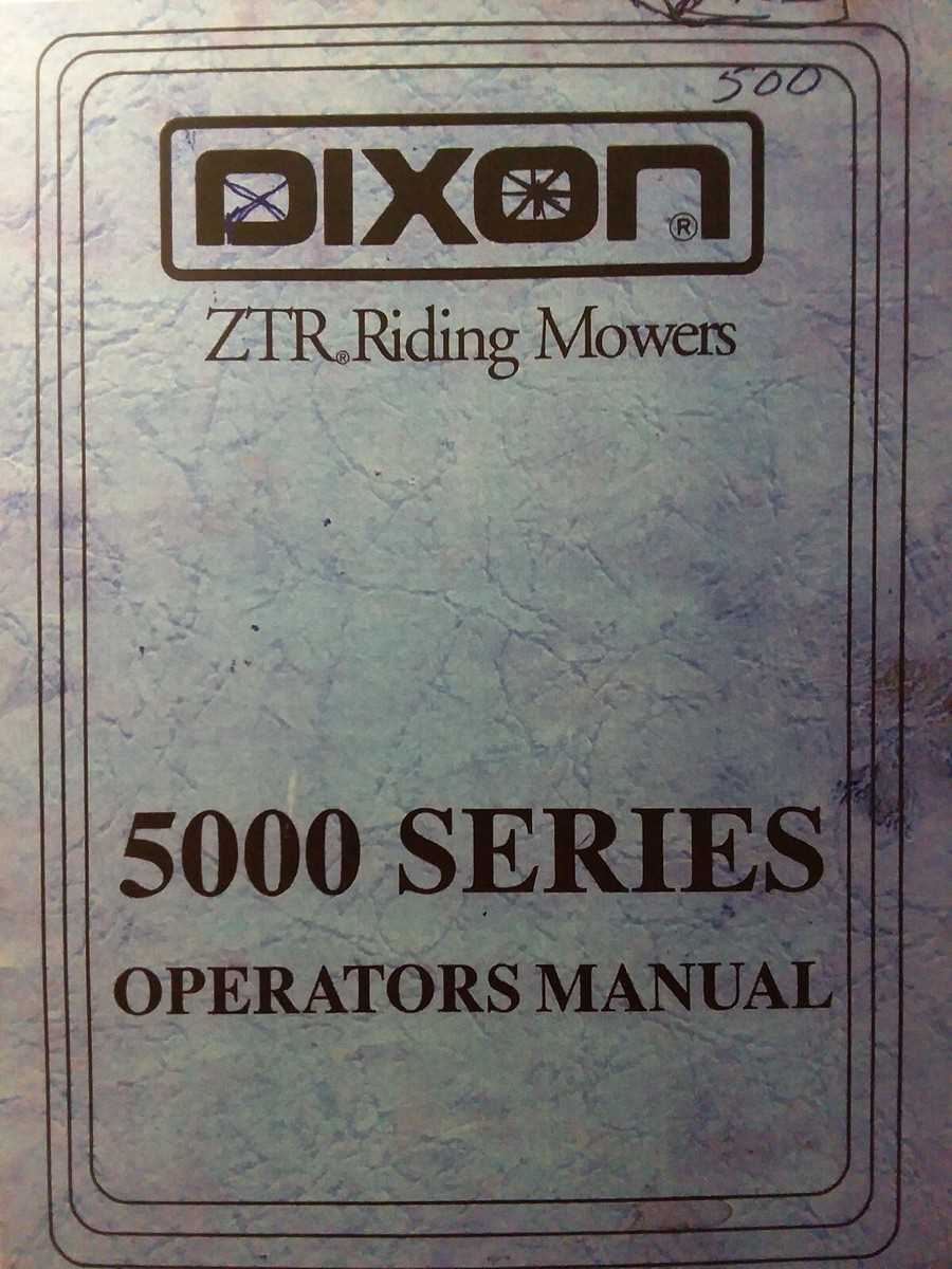 dixon mower parts diagram