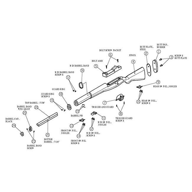 m1 garand parts diagram