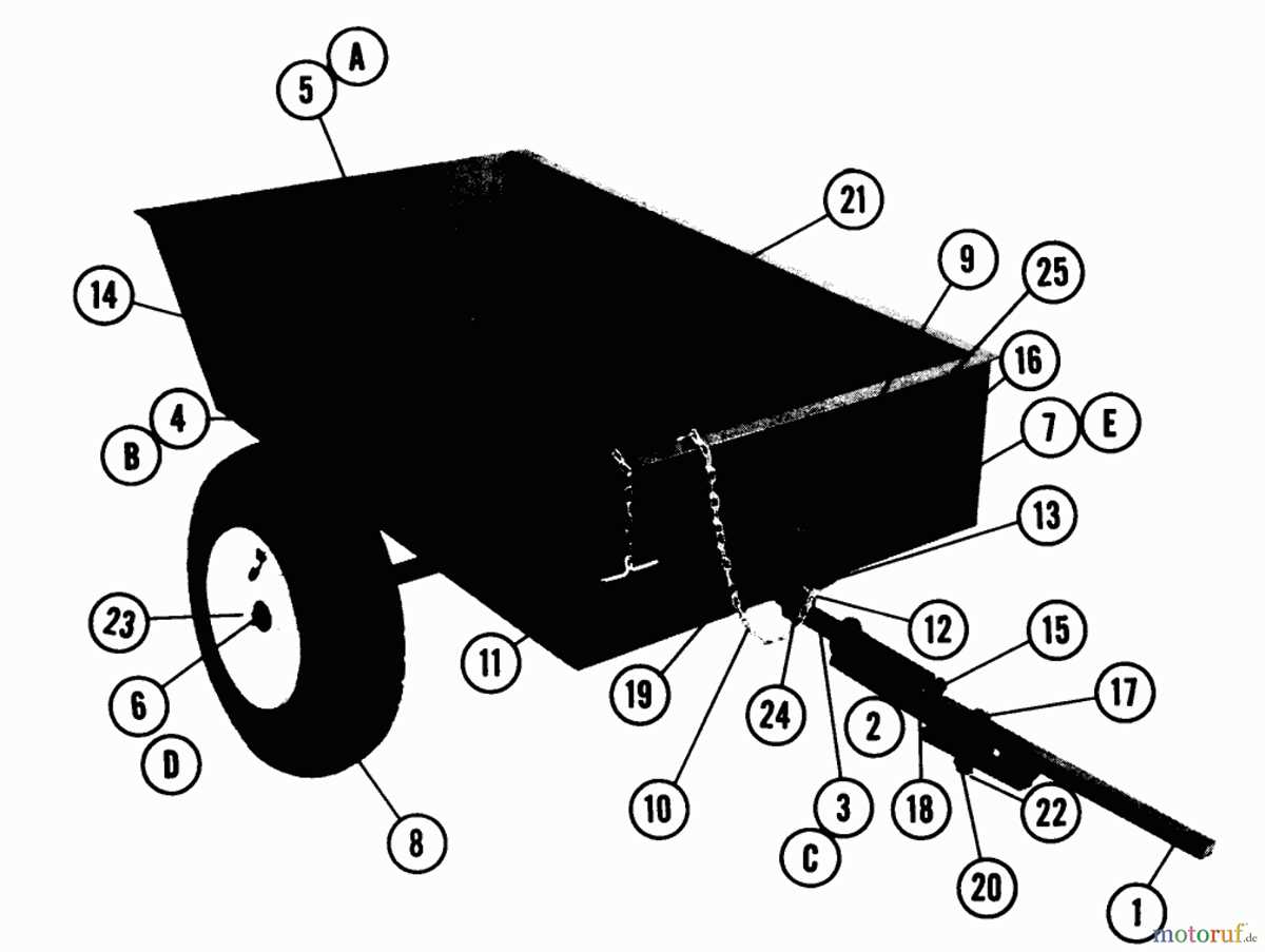dump trailer parts diagram dump trailer parts diagram
