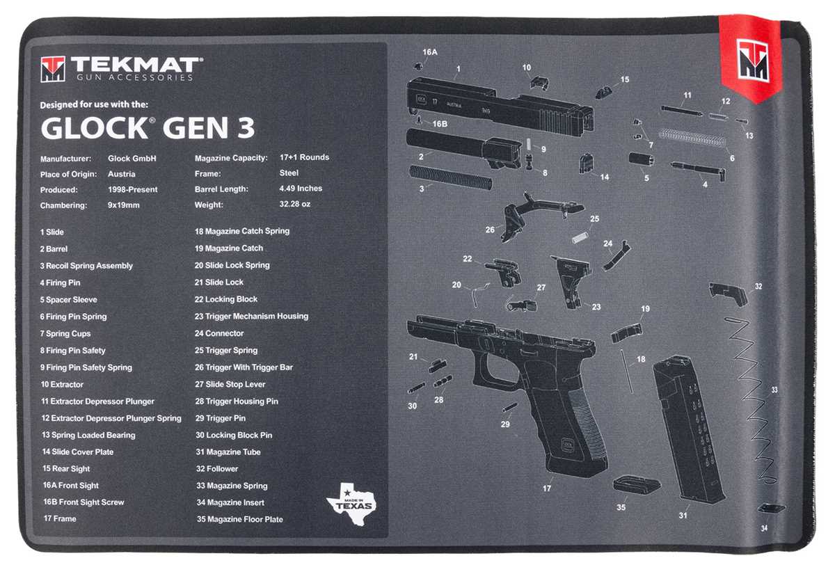glock 19 parts diagram