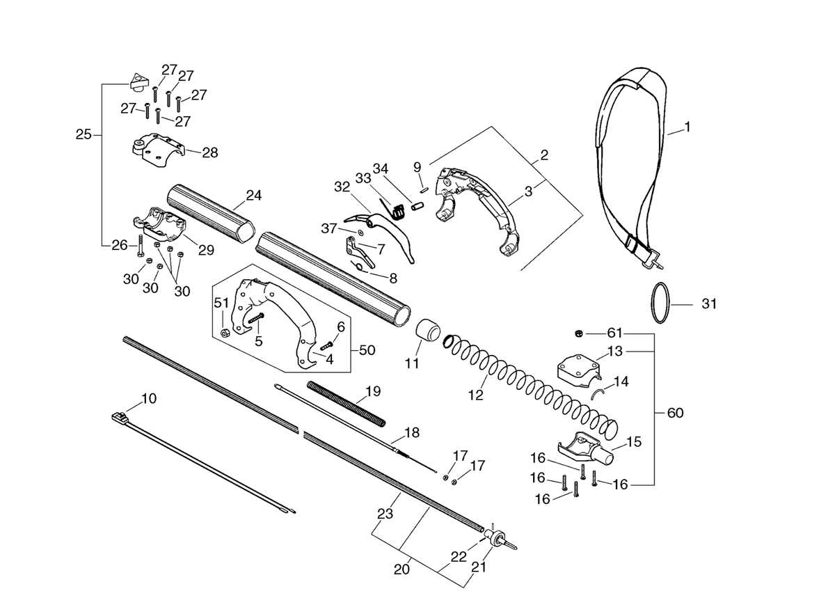 echo pole saw parts diagram echo pole saw parts diagram