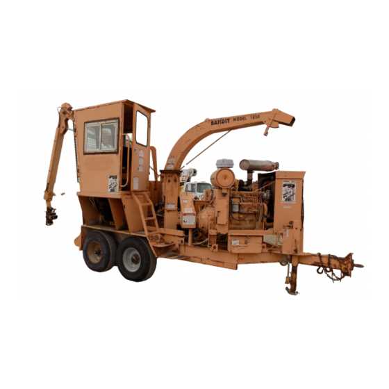 bandit chipper parts diagram
