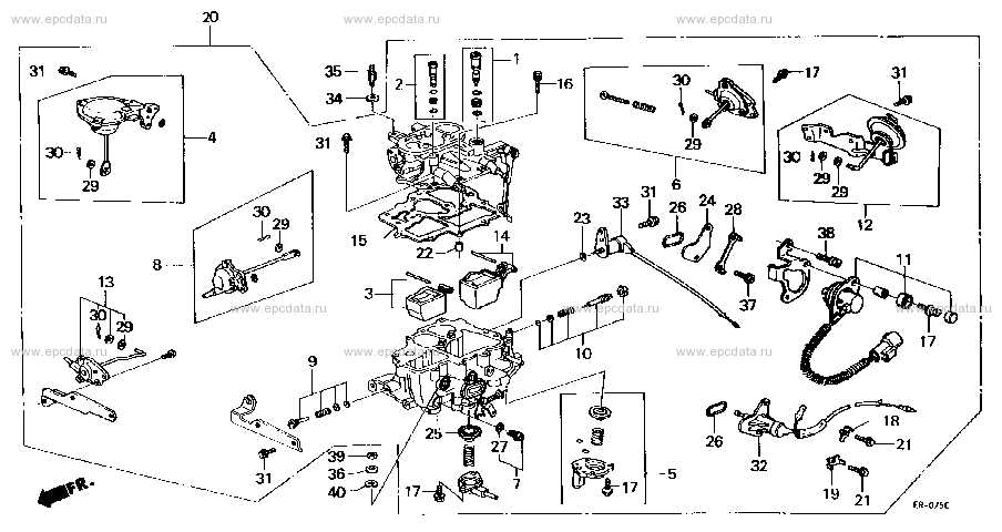 honda gx160 carburetor parts diagram honda gx160 carburetor parts diagram
