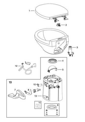 rv toilet parts diagram rv toilet parts diagram