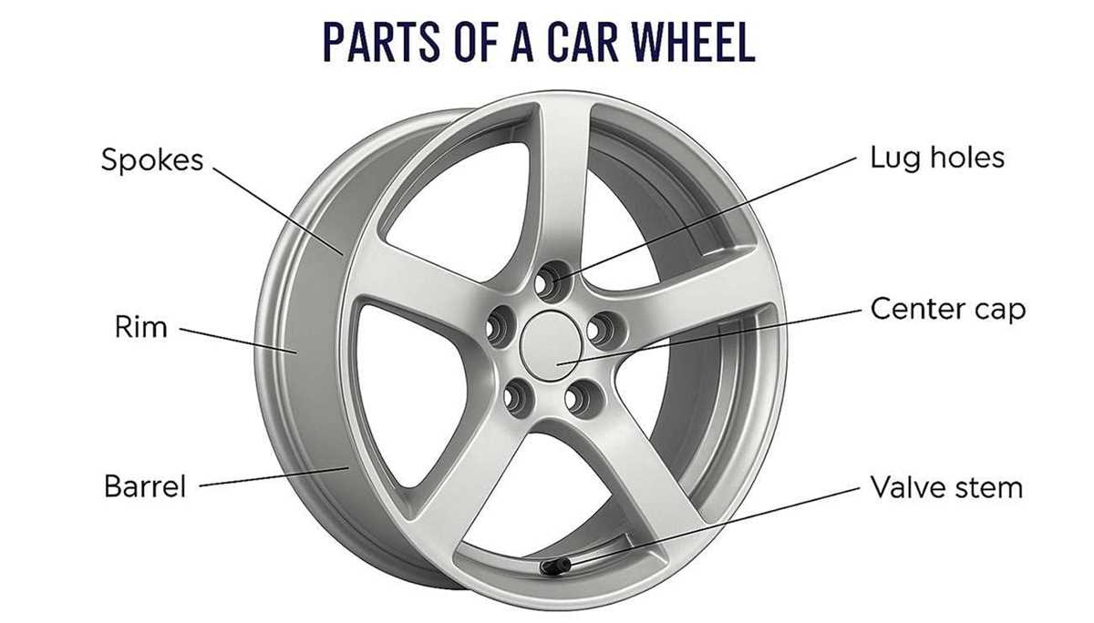 diagram of car wheel parts diagram of car wheel parts