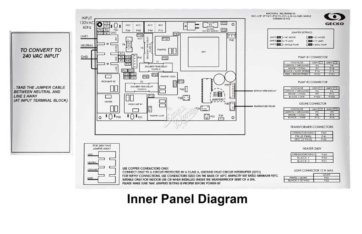 caldera spa parts diagram