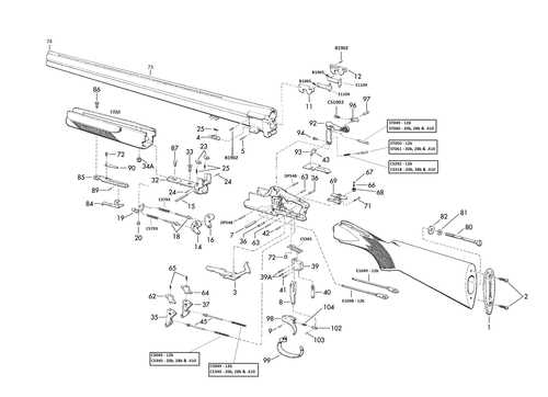 escort shotgun parts diagram