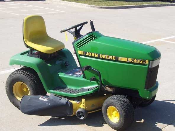 john deere lx176 parts diagram