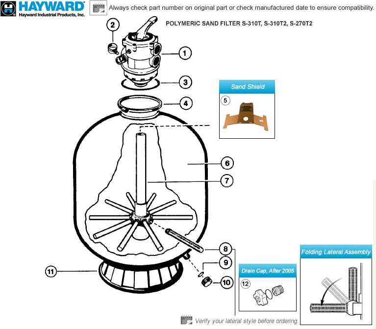 hayward sp0714t parts diagram