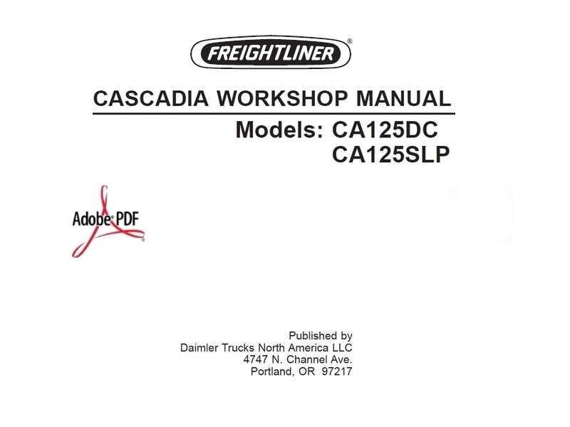 freightliner cascadia parts diagram