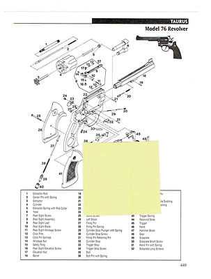 revolver parts diagram