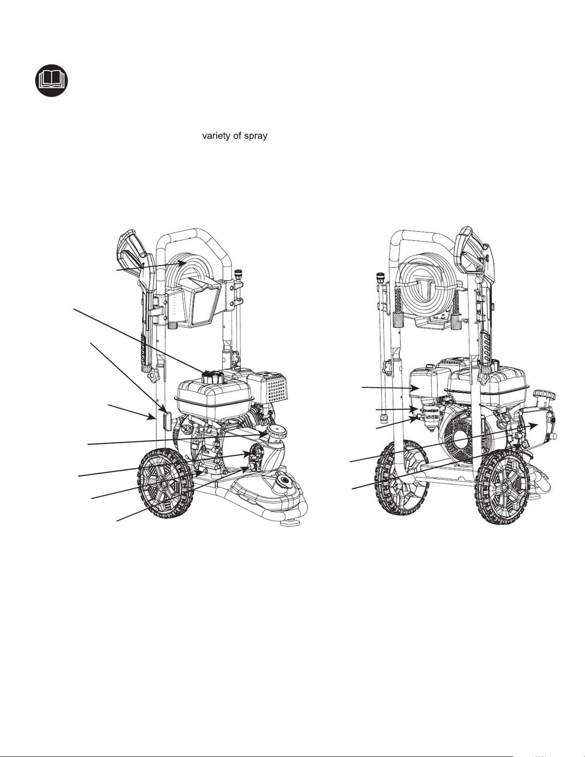 husky pressure washer parts diagram