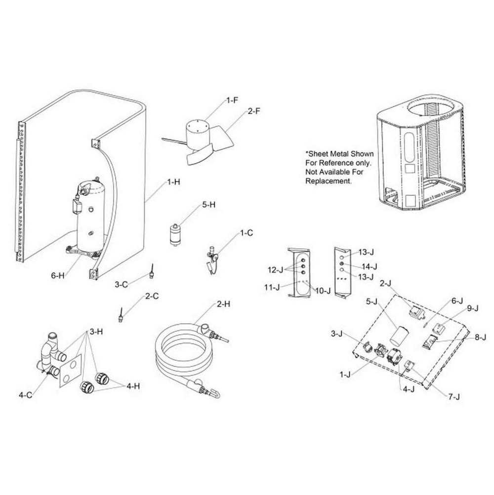 heat pump parts diagram heat pump parts diagram
