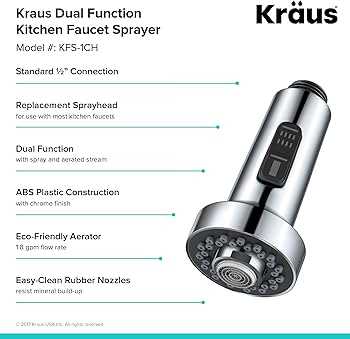 kraus faucet parts diagram