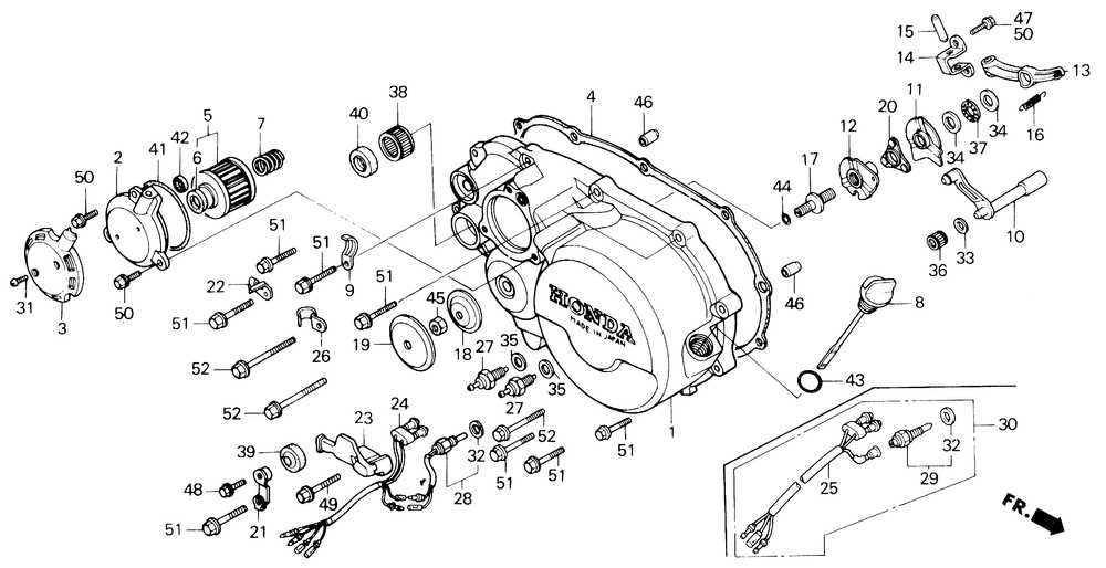 honda atv parts diagram