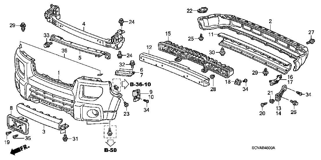 honda element parts diagram