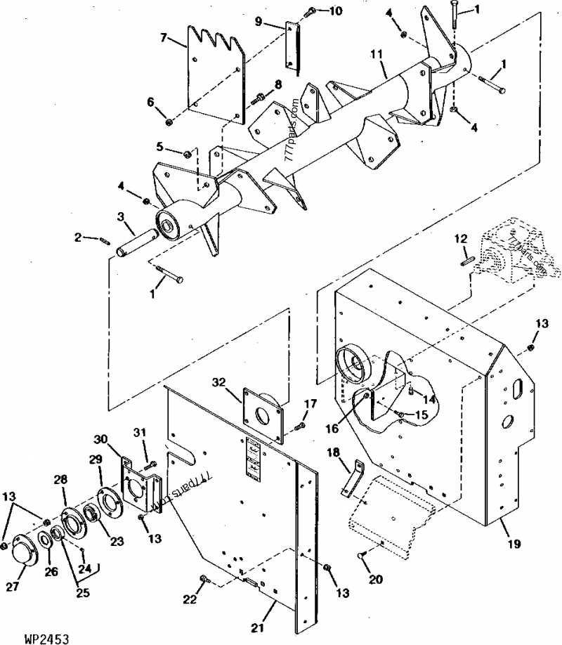 h&s manure spreader parts diagram