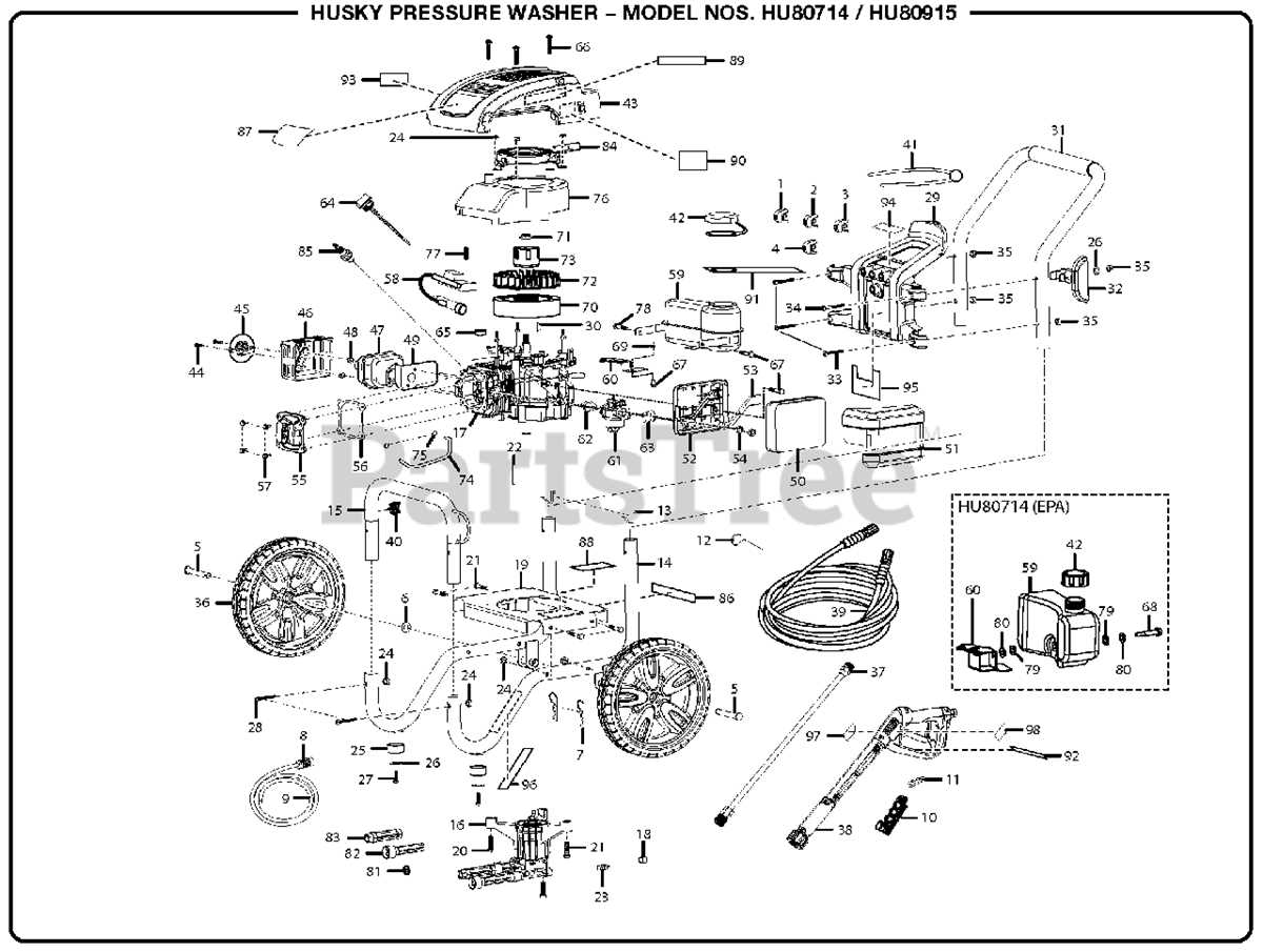 husky tool box parts diagram