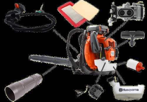 husqvarna 125b leaf blower parts diagram