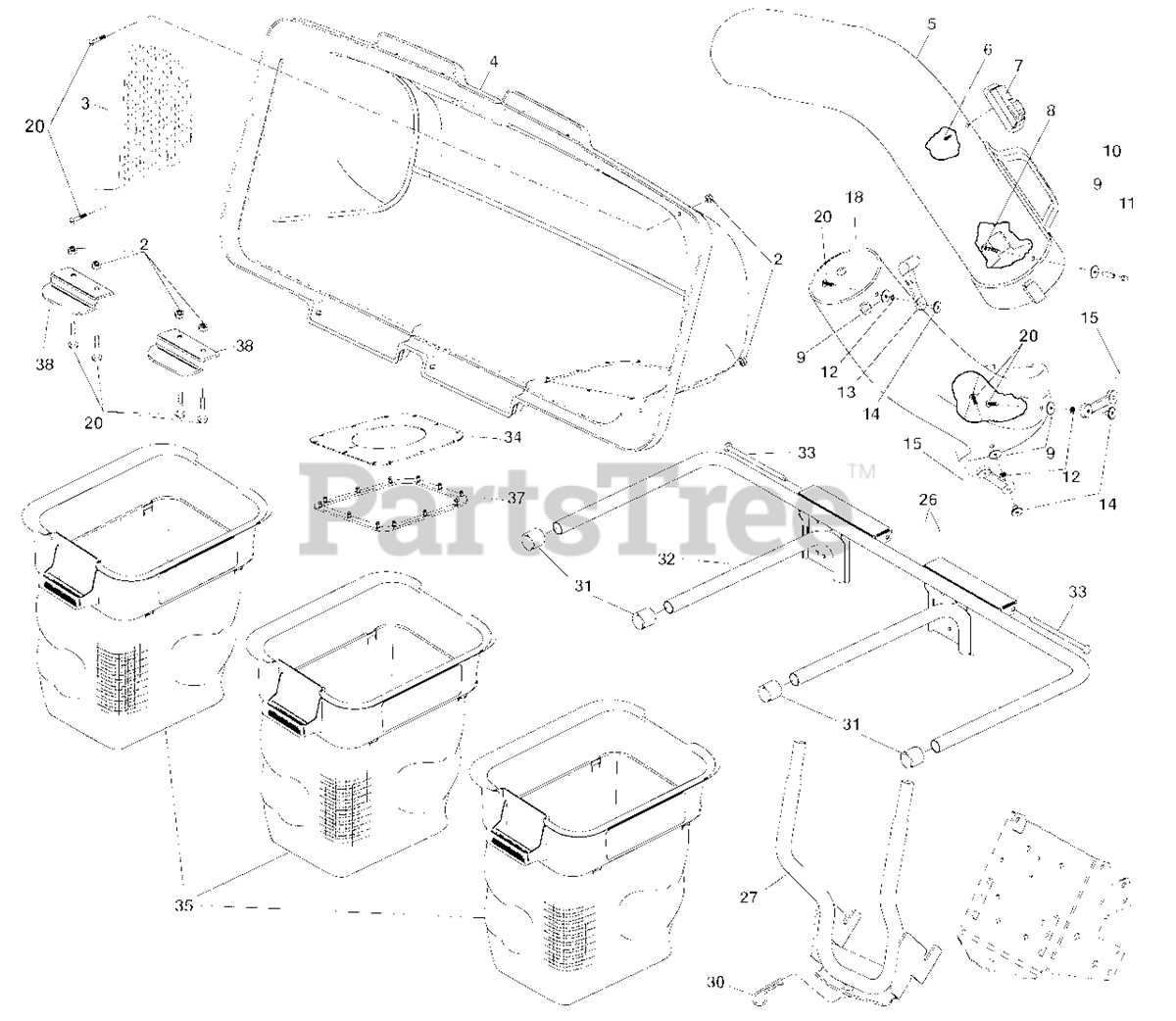 husqvarna bagger parts diagram husqvarna bagger parts diagram