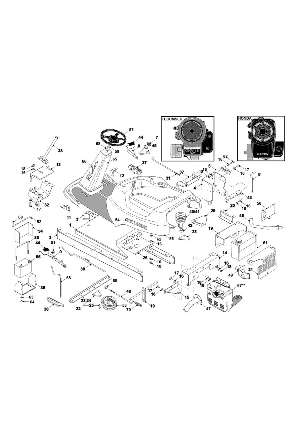 husqvarna yth24v48 parts diagram