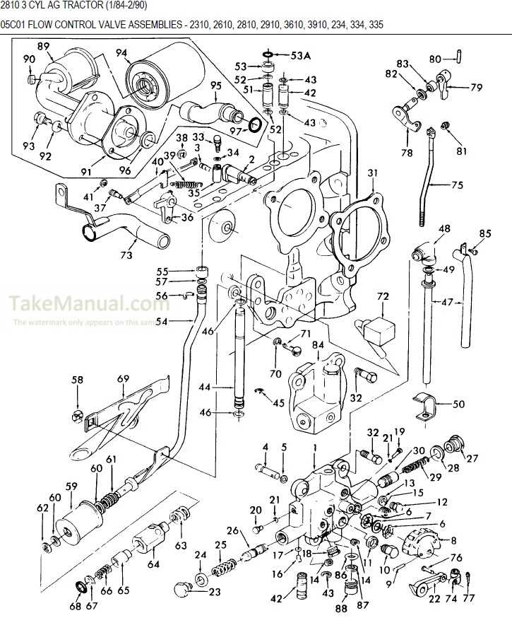 hydraulic ford tractor parts diagram hydraulic ford tractor parts diagram