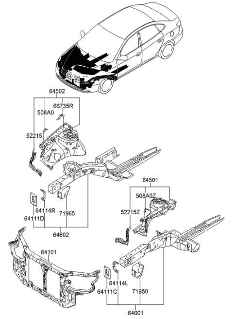 hyundai elantra parts diagram