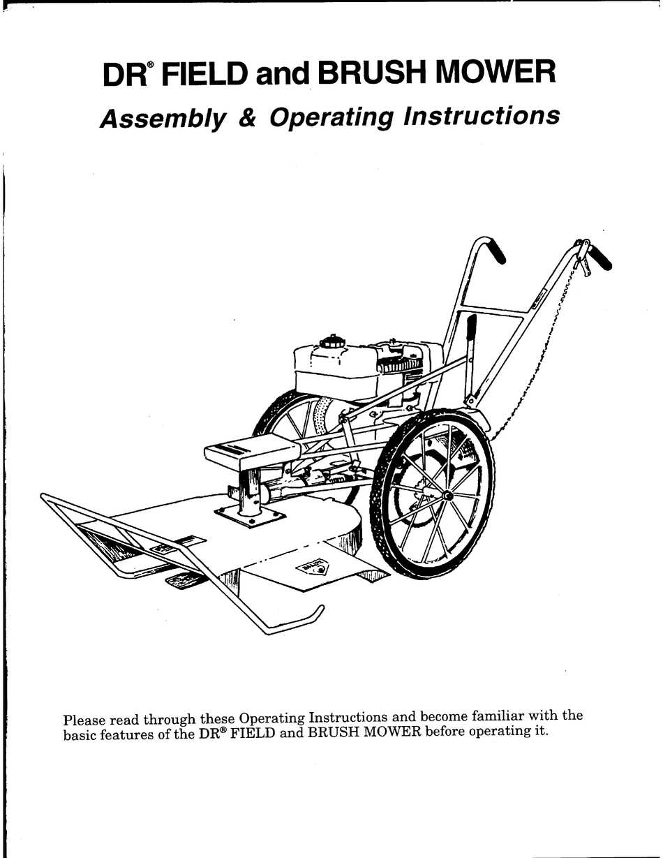 old dr trimmer parts diagram