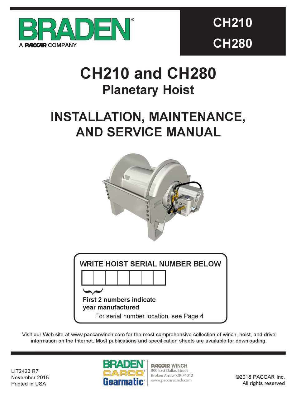 braden winch parts diagram