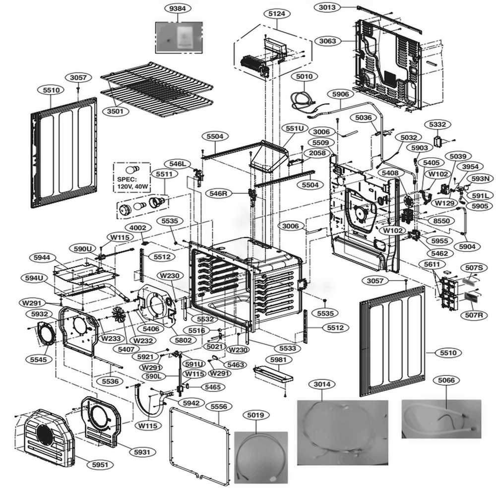 lg stove parts diagram