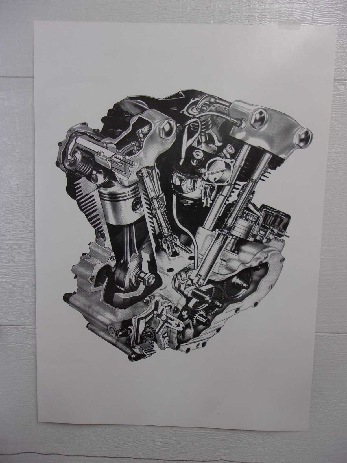 harley engine parts diagram