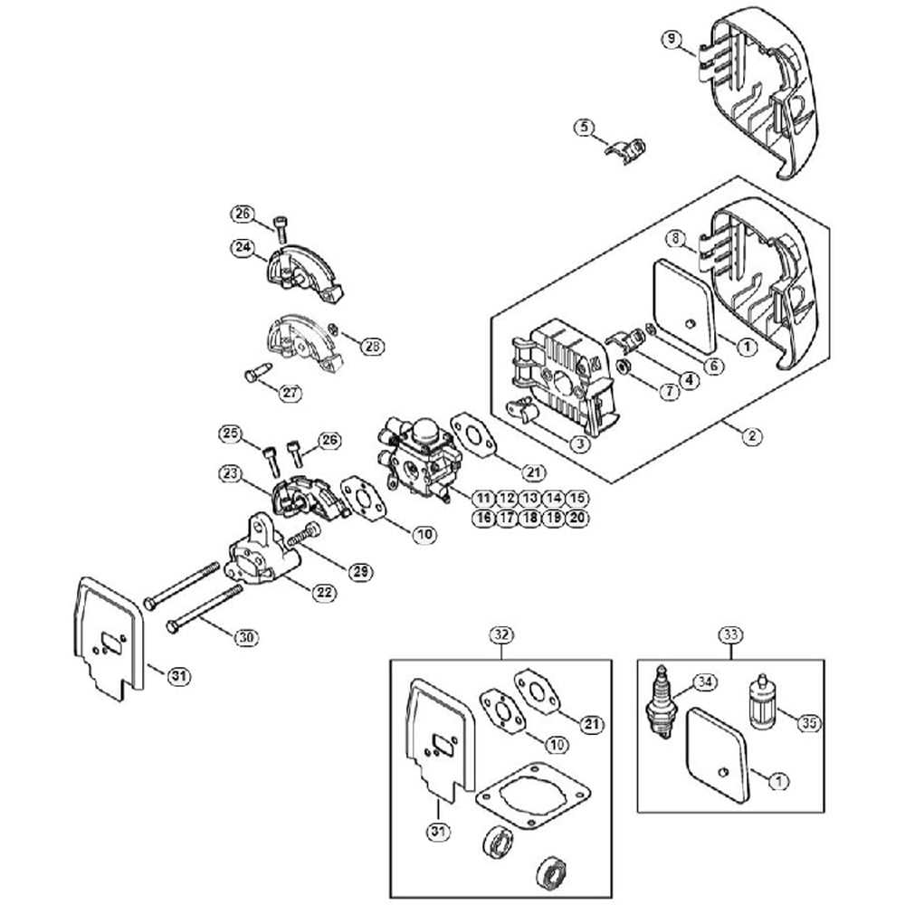 fs 45 stihl parts diagram