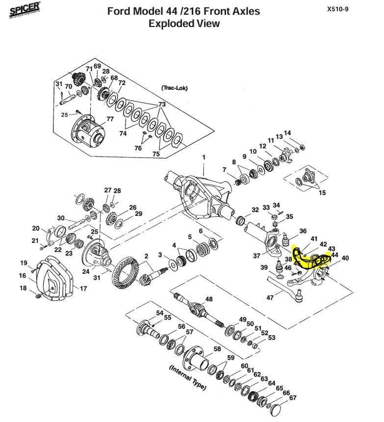 ford f250 steering parts diagram