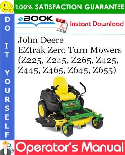 john deere z445 parts diagram pdf
