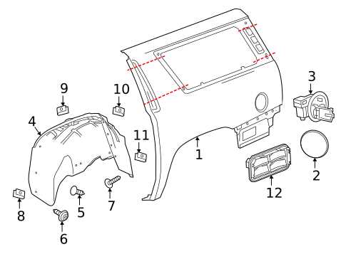 chevy equinox body parts diagram