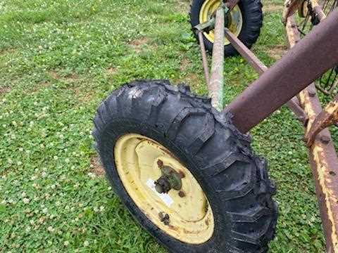 john deere 660 hay rake parts diagram