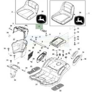 john deere d100 parts diagram