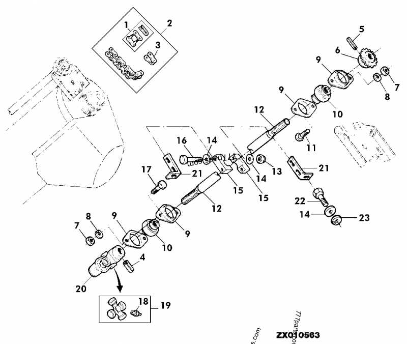 john deere d170 parts diagram