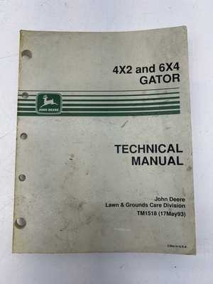 john deere gator 4x2 parts diagram