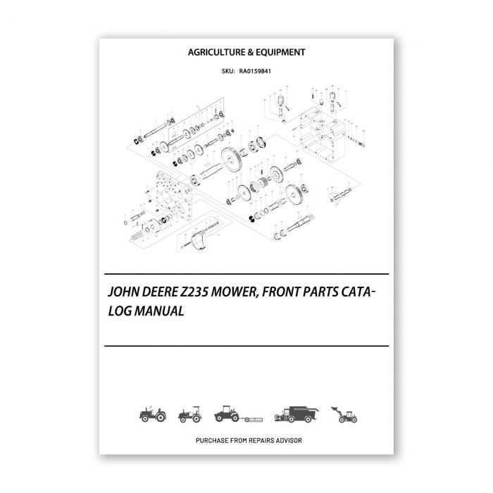 john deere gt235 parts diagram