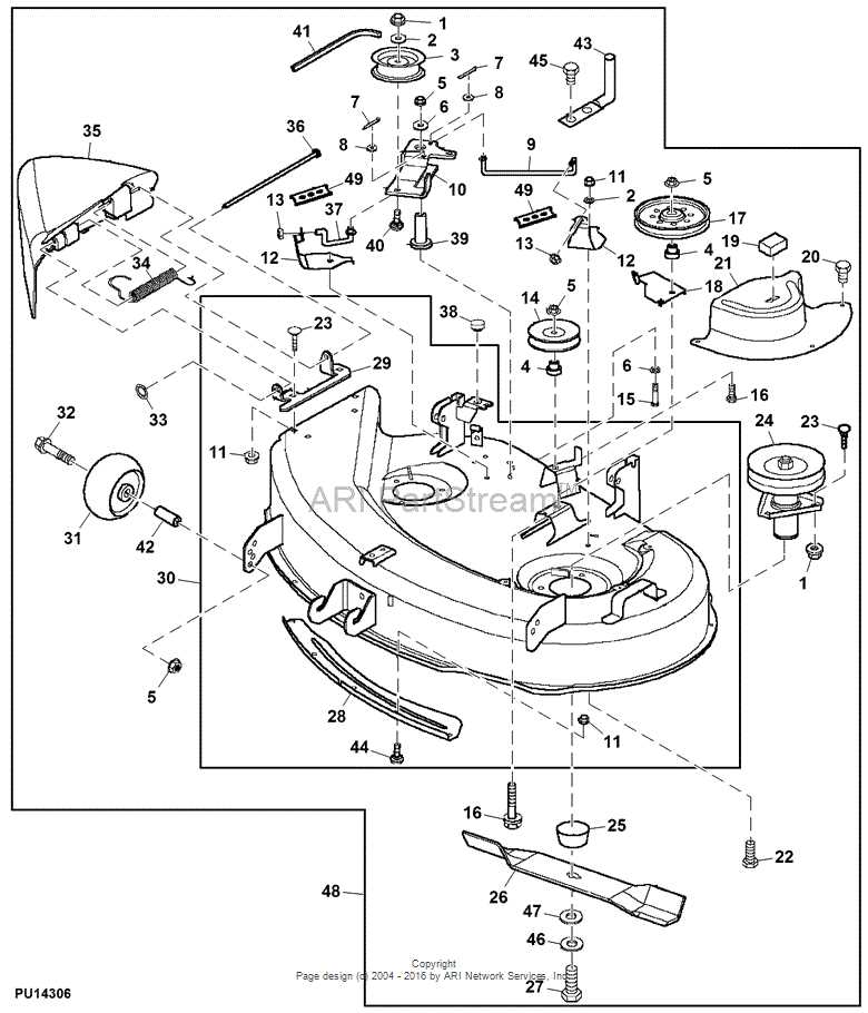 john deere l118 parts diagram