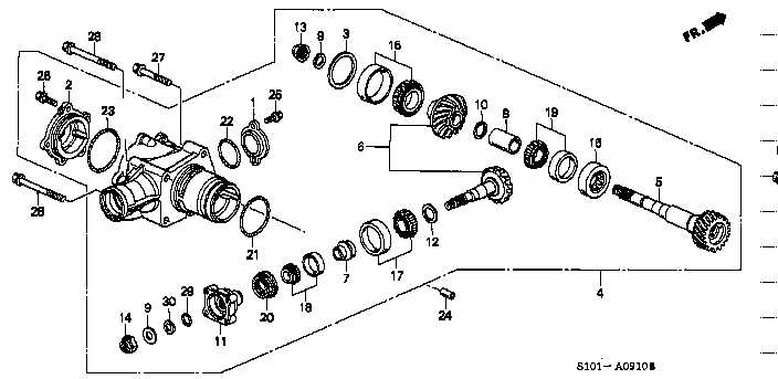 honda foreman parts diagram