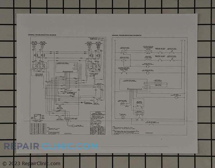 kenmore electric range model 790 parts diagram