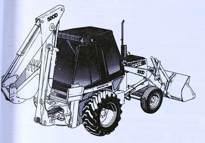 case 580 backhoe parts diagram
