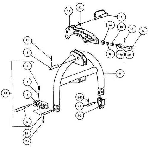 kuhn 5001 tedder parts diagram