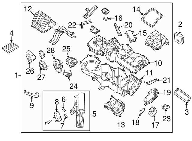 nissan armada parts diagram