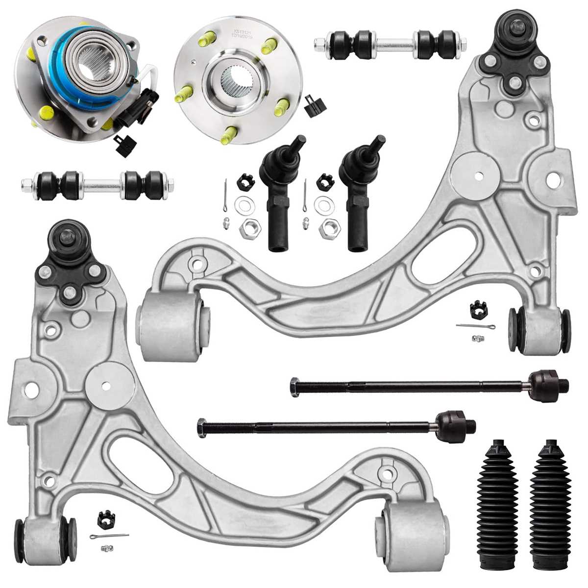 front end suspension parts diagram