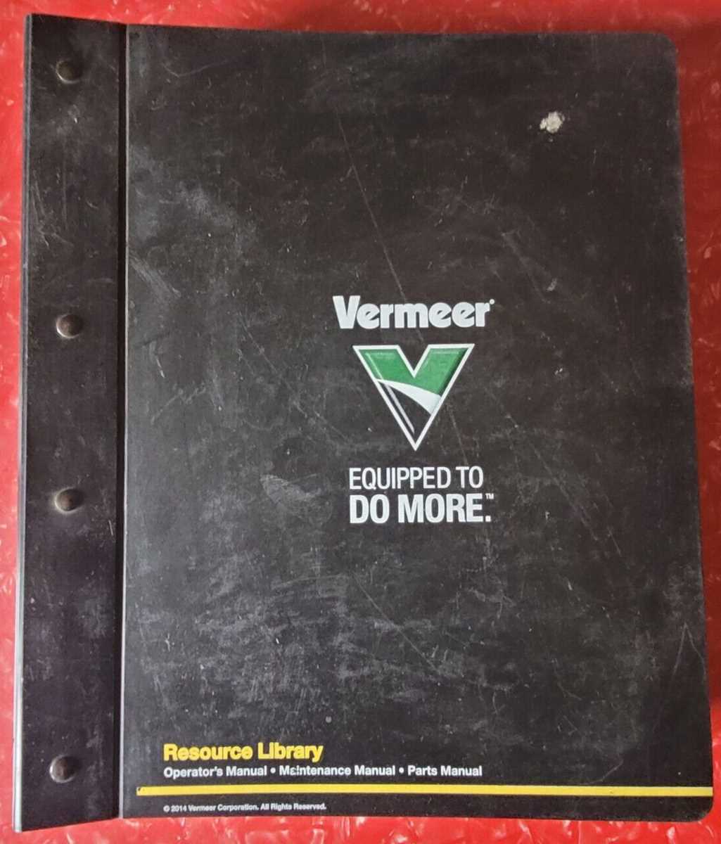 vermeer bc1000xl parts diagram
