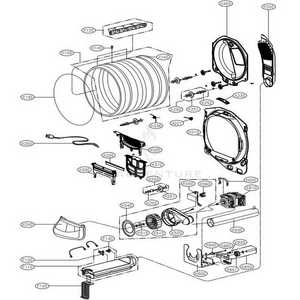 lg dle7300ve parts diagram